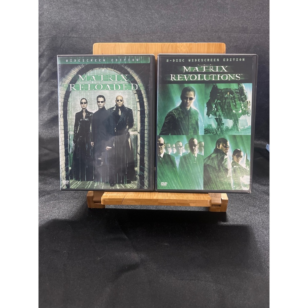 The Matrix Reloaded & Revolutions DVD Bundle Widescreen‎ Edition 2-Disc Sets